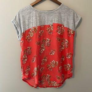 Women’s xhilaration short sleeve shirt size small